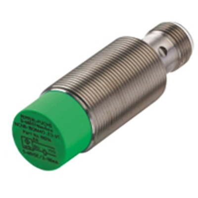 Pepperl + Fuchs Inductive Barrel-Style Proximity Sensor, M18 x 1, 8 mm Detection, 5 → 30 V dc, IP67