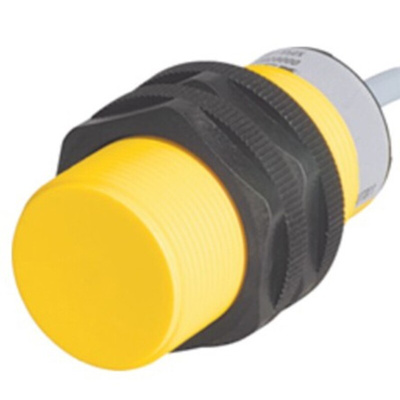 Turck Inductive Barrel-Style Proximity Sensor, M30 x 1.5, 10 mm Detection, PNP Output, 10 → 30 V dc, IP67