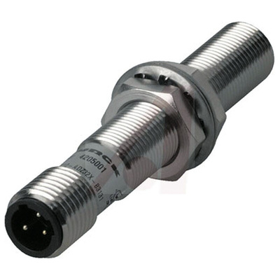 Turck Inductive Barrel-Style Proximity Sensor, M12 x 1, 4 mm Detection, 10 → 300 V dc, 20 → 250 V ac, IP67