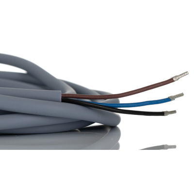 Turck Inductive Barrel-Style Proximity Sensor, M12 x 1, 4 mm Detection, PNP Output, 10 → 30 V dc, IP67