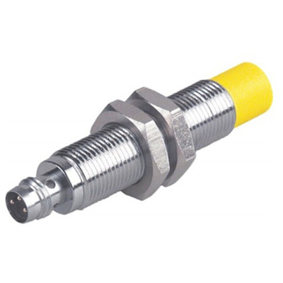 Turck Inductive Barrel-Style Proximity Sensor, M12 x 1, 5 mm Detection, PNP Output, 10 → 30 V dc, IP67