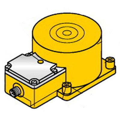 Turck Inductive Block-Style Proximity Sensor, M12 x 1, 100 mm Detection, PNP Output, 10 → 65 V dc, IP67