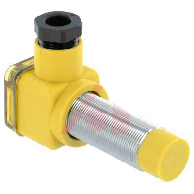 Turck Inductive Barrel-Style Proximity Sensor, M18 x 1, 10 mm Detection, PNP Output, 10 → 30 V dc, IP67