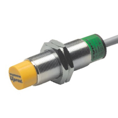 Turck Inductive Barrel-Style Proximity Sensor, M18 x 1, 14 mm Detection, PNP Output, 10 → 30 V dc, IP67