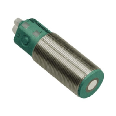 Pepperl + Fuchs Ultrasonic Barrel-Style Proximity Sensor, M30 x 1.5, 30 → 500 mm Detection, NPN Output, 10