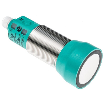 Pepperl + Fuchs Ultrasonic Barrel-Style Proximity Sensor, 200 → 4000 mm Detection, NPN Output, 10 → 30 V