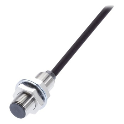 BALLUFF Inductive Barrel-Style Proximity Sensor, M12 x 1, 4 mm Detection, PNP Output, 10 → 30 V dc, IP67
