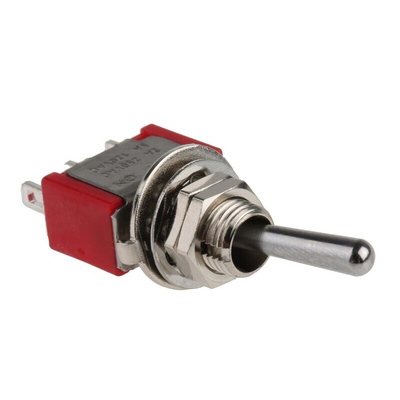 RS PRO Toggle Switch, Panel Mount, On-On, SPDT, Solder Terminal