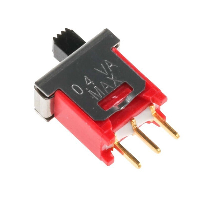 RS PRO PCB Slide Switch SPDT Latching 400 mA @ 20 V Slide