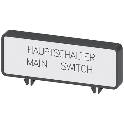 Siemens Additional Plate, 3LD9 Series