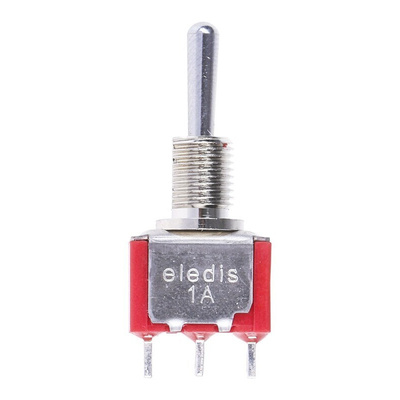 RS PRO Toggle Switch, Panel Mount, On-Off-On, SPDT, Solder Terminal