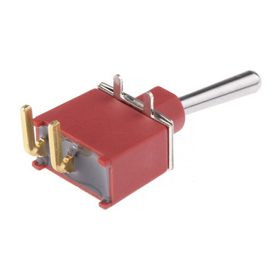 RS PRO Toggle Switch, PCB Mount, On-Off, SPDT, Through Hole Terminal
