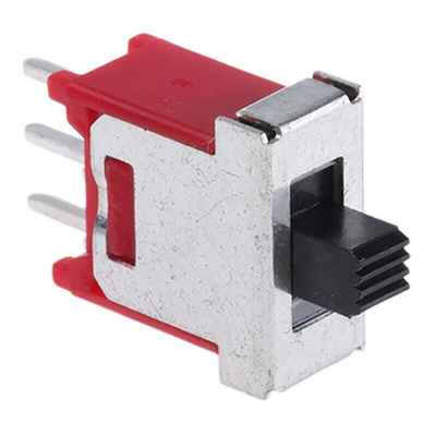 RS PRO PCB Slide Switch SPDT On-Off-On 3 A @ 120 V ac Top