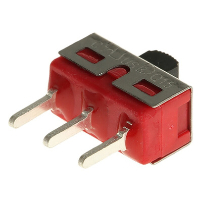 RS PRO PCB Slide Switch SPDT On-Off-On 5 A @ 28 V dc Top