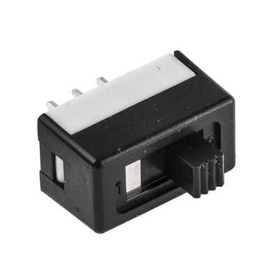 RS PRO PCB Slide Switch SPDT Latching 3 A @ 120 V ac Top