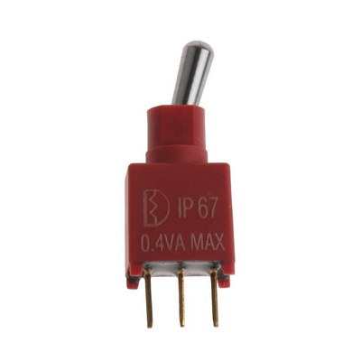 RS PRO Toggle Switch, PCB Mount, On-On, SPDT, Through Hole Terminal