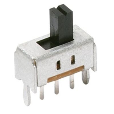 C & K Through Hole Slide Switch On-On-On 100 mA Slide