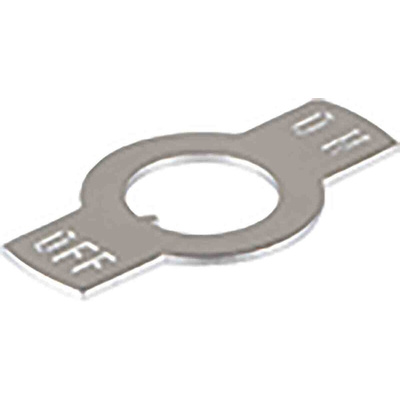 NKK Switches On-Off Legend Plate for use with M, P