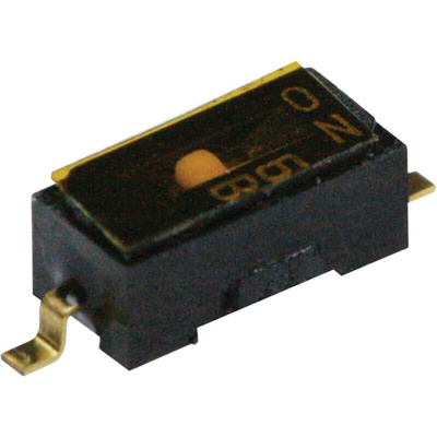 Nidec Components Surface Mount Slide Switch SPST 100mA Slide