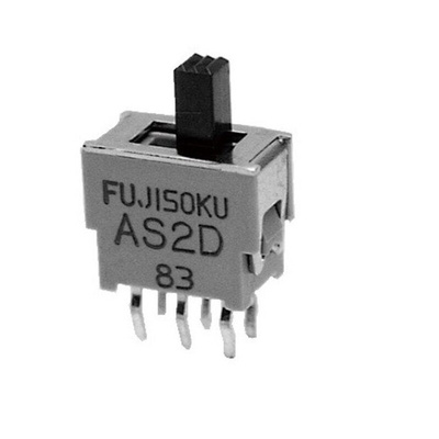 NIDEC COPAL ELECTRONICS GMBH PCB Slide Switch DPDT On-On 0.4 VA Slide