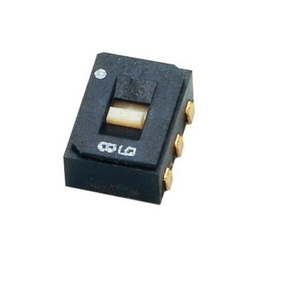 NIDEC COPAL ELECTRONICS GMBH Surface Mount Slide Switch 2PDT DP 100 mA Slide