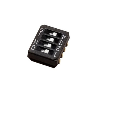 NIDEC COPAL ELECTRONICS GMBH Surface Mount Slide Switch 4PST 100 mA Slide