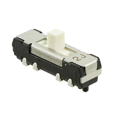 NIDEC COPAL ELECTRONICS GMBH Surface Mount Slide Switch DP3T DP 200 mA Slide
