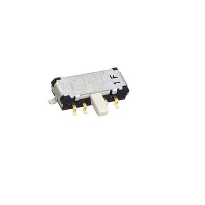 NIDEC COPAL ELECTRONICS GMBH Surface Mount Slide Switch DP3T DP 100 mA Slide