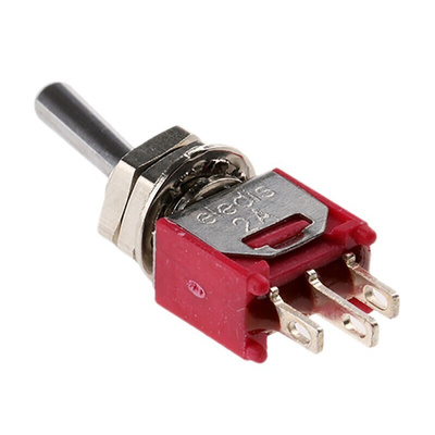 RS PRO Toggle Switch, Panel Mount, On-(On), SPDT, Solder Terminal, 28V dc