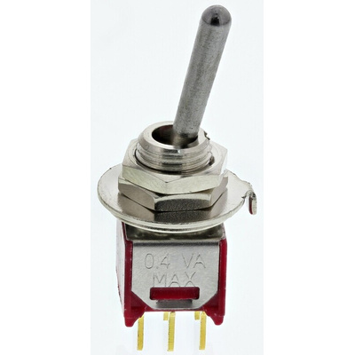 RS PRO Toggle Switch, PCB Mount, On-On, DPDT, Through Hole Terminal