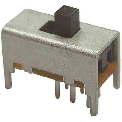 Nidec Components PCB Slide Switch DPDT Latching 300 mA @ 30 V dc Slide