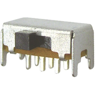 Nidec Components PCB Slide Switch DPDT Latching 300 mA @ 30 V dc Slide