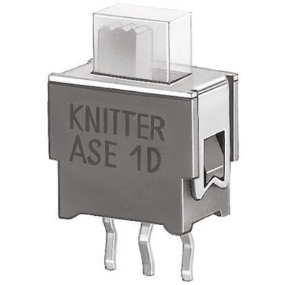 KNITTER-SWITCH PCB Slide Switch DPDT Latching 50 mA@ 48 V dc Slide