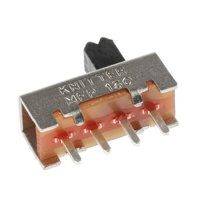 KNITTER-SWITCH PCB Slide Switch SPST 350 mA @ 30 V dc Slide