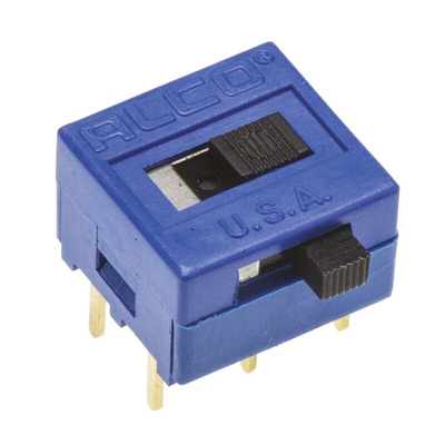 TE Connectivity PCB Slide Switch DPDT Latching 400 mA @ 20 V Slide