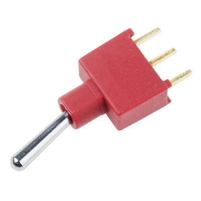 RS PRO Toggle Switch, PCB Mount, On-(On), SPDT, Through Hole Terminal