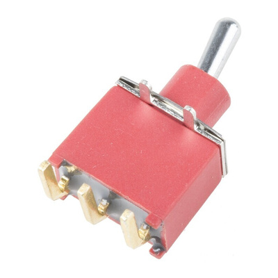 RS PRO Toggle Switch, PCB Mount, On-(On), SPDT, Through Hole Terminal