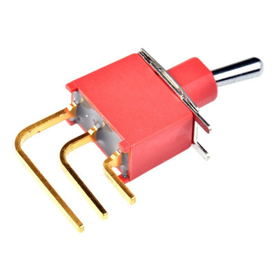 RS PRO Toggle Switch, PCB Mount, On-(On), SPDT, Through Hole Terminal