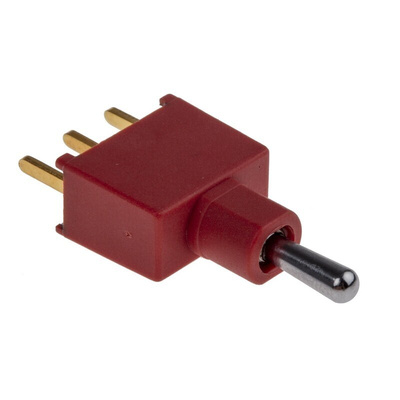 RS PRO Toggle Switch, PCB Mount, On-Off-On, SPDT, Through Hole Terminal