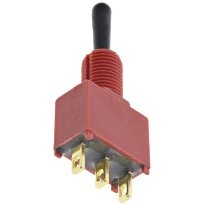 RS PRO Toggle Switch, PCB Mount, On-Off-On, SPDT, Solder Terminal