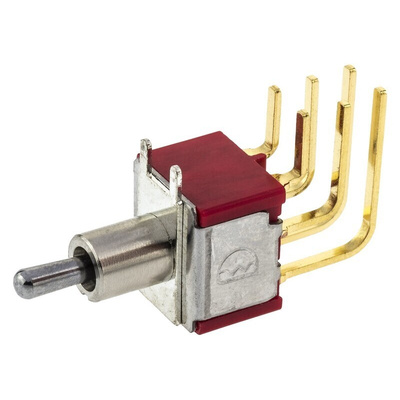 RS PRO Toggle Switch, PCB Mount, On-Off-On, DPDT, Through Hole Terminal