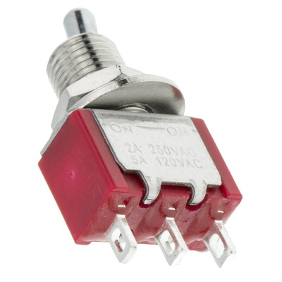 RS PRO Toggle Switch, Panel Mount, On-(On), SPDT, Solder Terminal