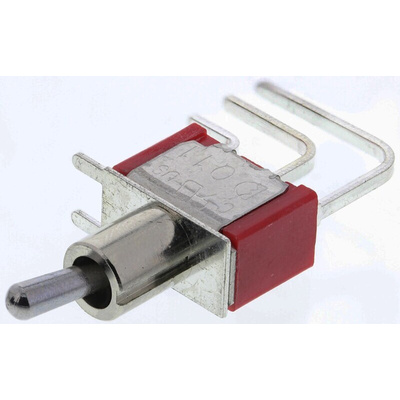 RS PRO Toggle Switch, PCB Mount, On-(On), SPDT, Through Hole Terminal