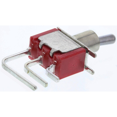 RS PRO Toggle Switch, PCB Mount, On-(On), SPDT, Through Hole Terminal