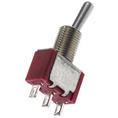 RS PRO Toggle Switch, Panel Mount, On-(On), SPDT, Solder Terminal