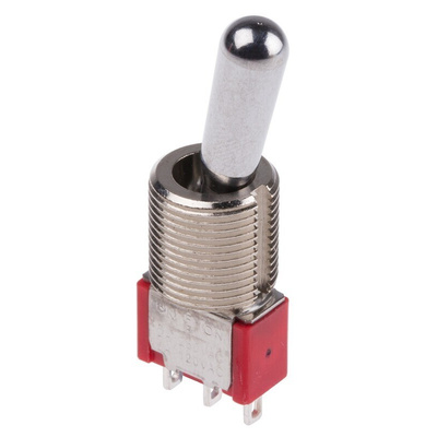 RS PRO Toggle Switch, Panel Mount, On-Off-On, SPDT, Solder Terminal