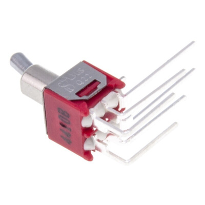 RS PRO Toggle Switch, PCB Mount, On-(On), DPDT, Through Hole Terminal