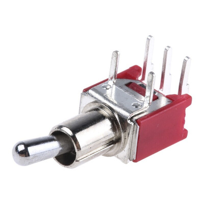 RS PRO Toggle Switch, PCB Mount, On-On, SPDT, Through Hole Terminal