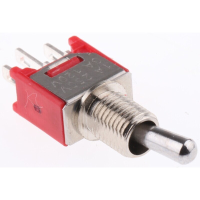 RS PRO Toggle Switch, Panel Mount, On-On, SPDT, Solder Terminal