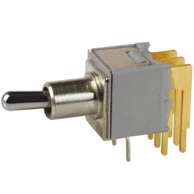 RS PRO Toggle Switch, PCB Mount, On-On, DPDT, Through Hole Terminal